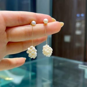 Boucles d’oreilles en Or 18 carats [B.FETHI™]
