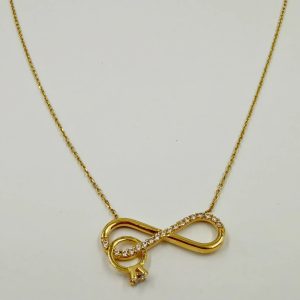 Collier Infini Alliance en Or Jaune 18K [B.FETHI™]