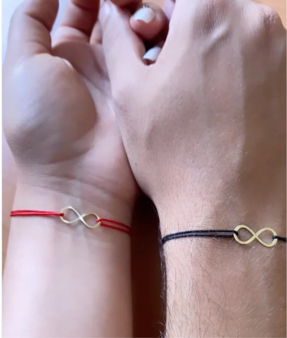 Cordon infini en Or 18k. Tous les couleurs disponibles [B.FETHI™]