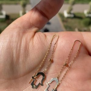 Boucle khemisa en Or 18 carats [B.FETHI™]