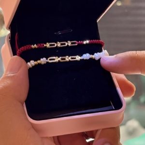 Bracelet Tifany en Or 18 carats avec Johr naturelle [B.FETHI™]