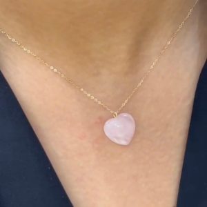 Collier cœur en Or18k [B.FETHI™]