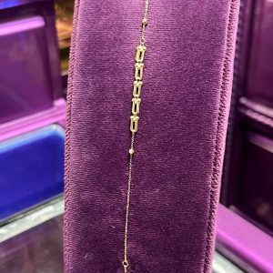 Gourmette Tifany en Or 18k avec les boules [B.FETHI™]