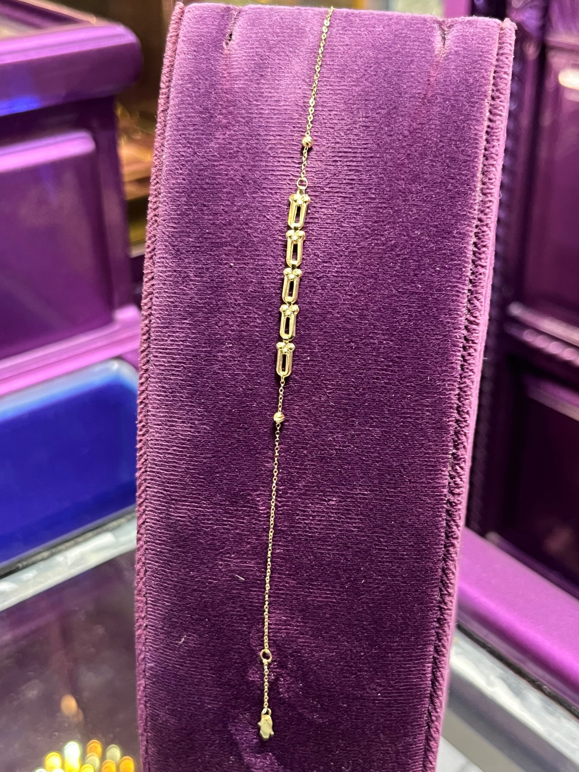 Gourmette Tifany en Or 18k avec les boules [B.FETHI™]