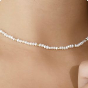 Collier jouhar en Or18k [B.FETHI™]