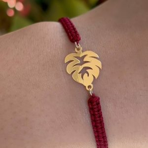 “L’élégance au naturel – Bracelet feuille en Or 18 carats. Tous les couleurs disponibles [B.FETHI™]