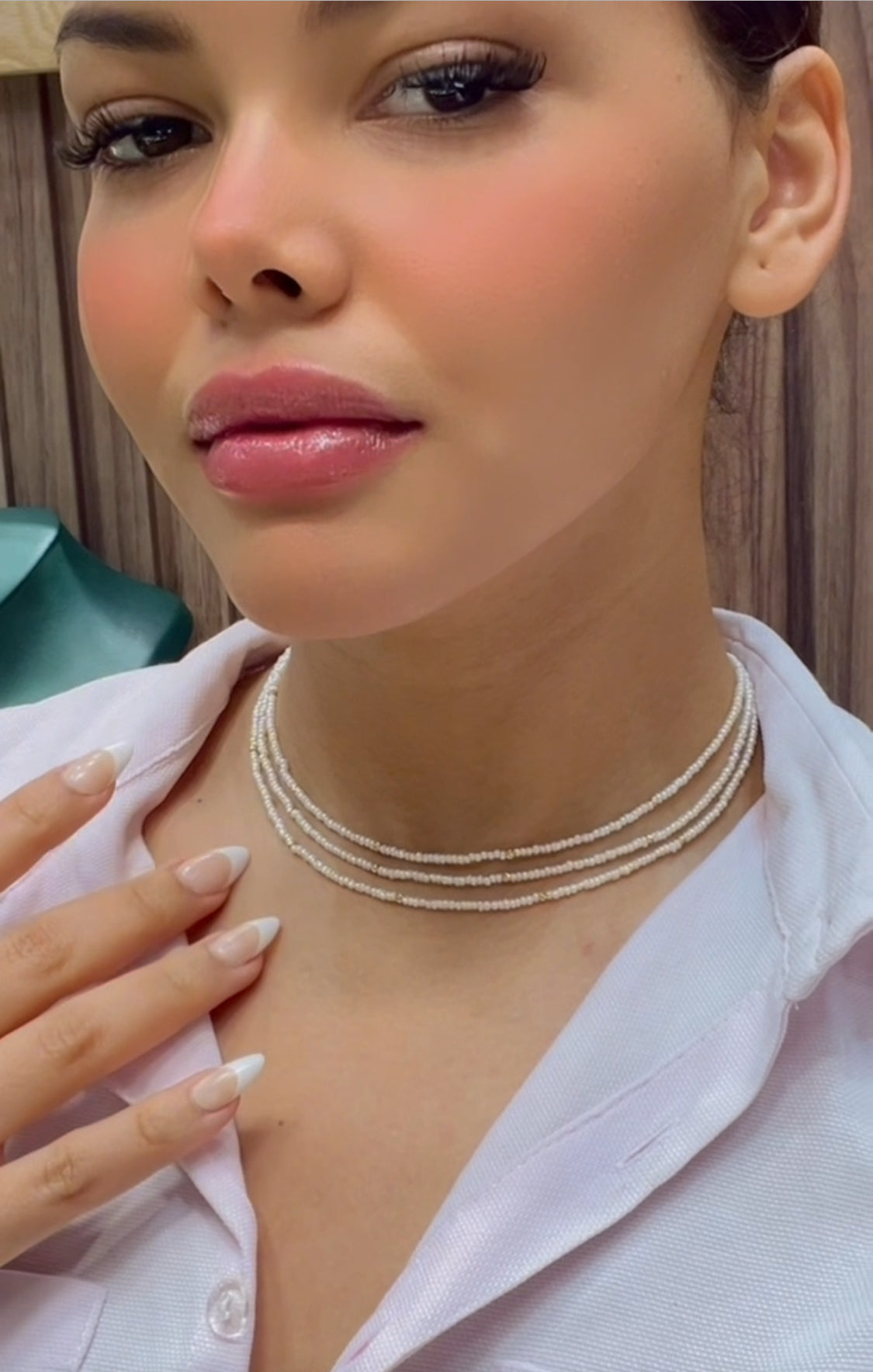 Collier en Or 18 carats très confortable [B.FETHI™]