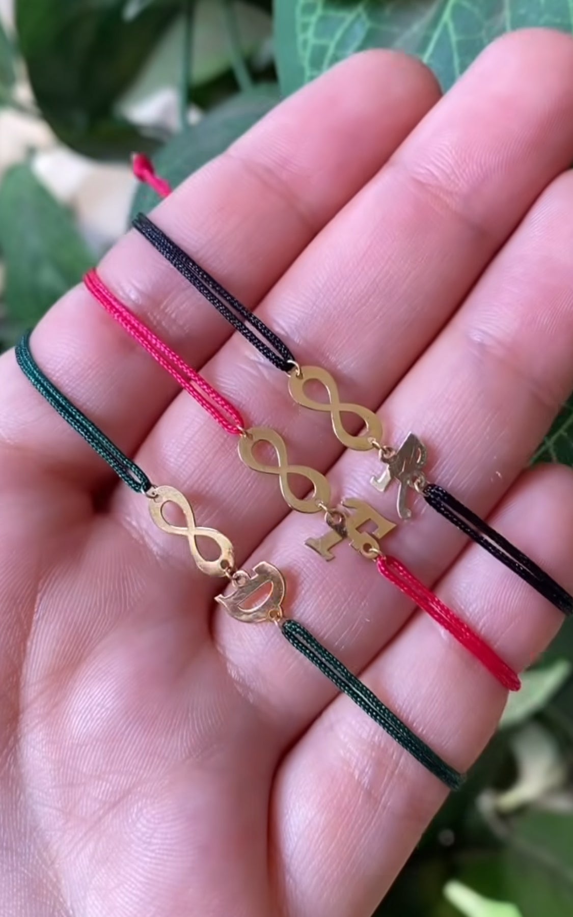 Cordon en Or 18k - Promo 2025, Toutes les couleurs et lettres sont Disponibles [B.FETHI™]