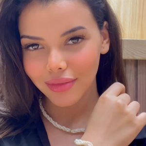 Ensemble johr naturel avec des boules en Or 18carats [B.FETHI™]