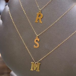Collier personnalisé en Or18k [B.FETHI™]