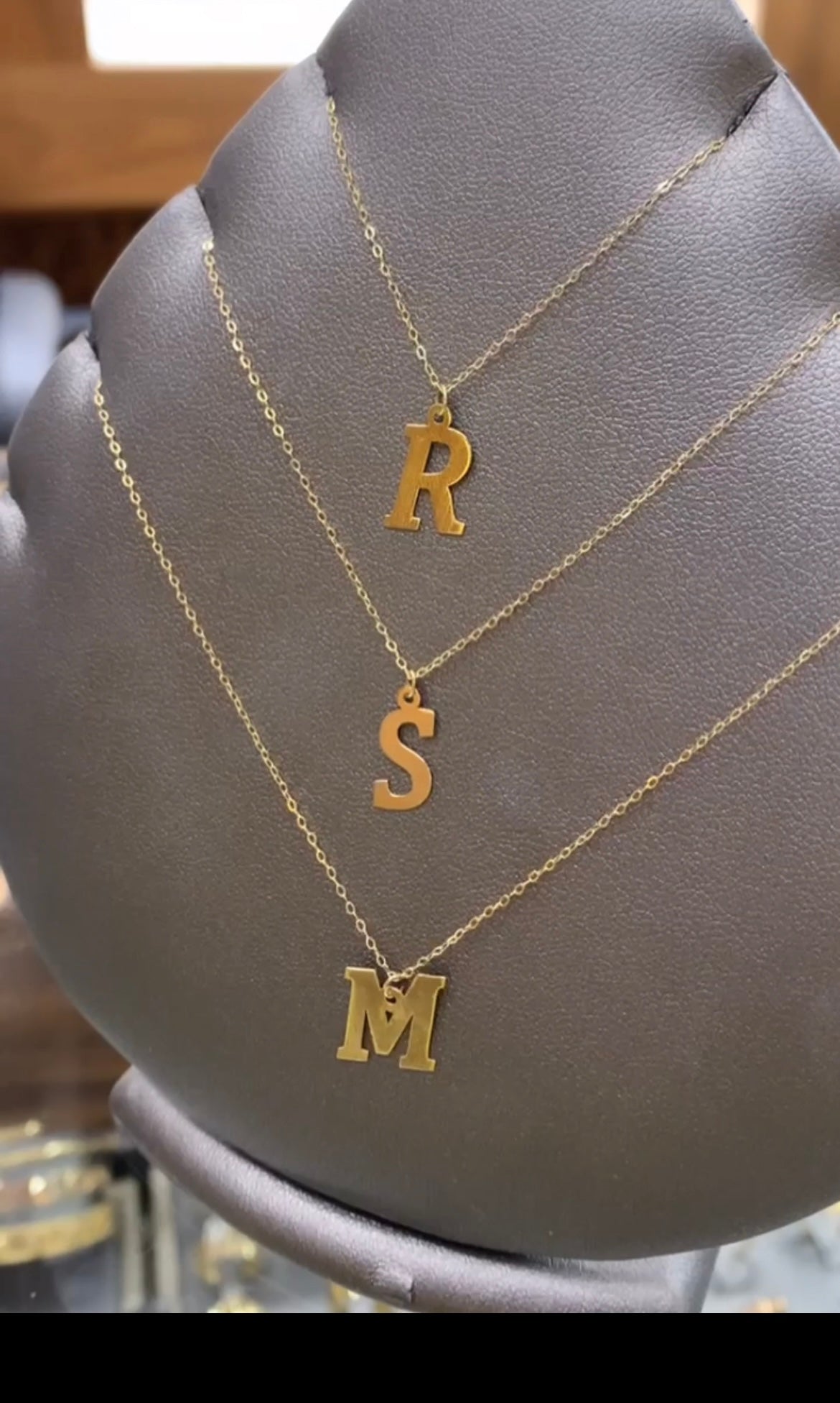 Collier personnalisé en Or18k [B.FETHI™]