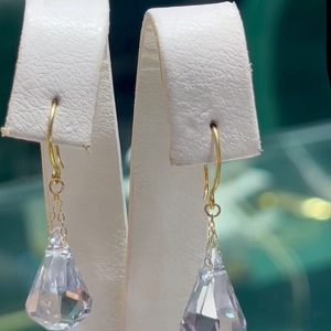 Boucle Crystal en Or 18 carats [B.FETHI™]