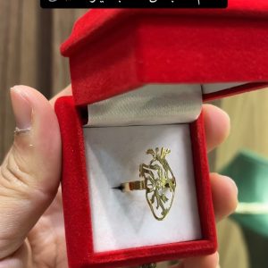 Bague coeur en or18k [B.FETHI™]