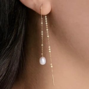 Boucle D’oreilles perle jouhar [B.FETHI™]