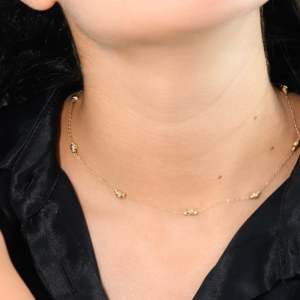 Collier en Or 18k - Grands Boules [B.FETHI™]