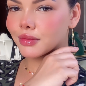 Ensemble en Or 18k - Collier, Gourmette et Boucles D'oreilles! [B.FETHI™]