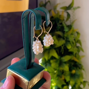 Boucles D'oreilles NYRIS en Or 18k ornées de sublimes pierres Johar naturelles [B.FETHI™]