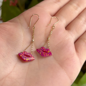 Boucles D'oreilles en Or 18k - Bisous D'Or [B.FETHI™]