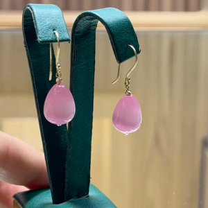 Boucles D'oreilles OMBRE en Or 18k - Pierre Naturelle [B.FETHI™]