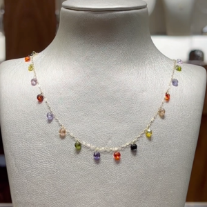 Collier ARC EN CIEL En Or 18k [B.FETHI™]