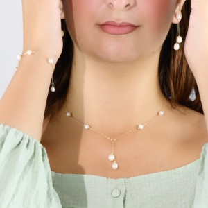 Ensemble Johar en Or 18k et Pierres Johar Naturelles [B.FETHI™]