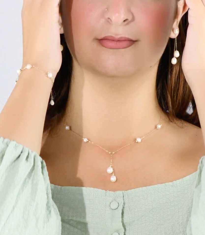 Ensemble Johar en Or 18k et Pierres Johar Naturelles [B.FETHI™]