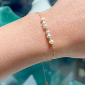 Gourmette en Or 18k Avec pierres Joher Original [B.FETHI™]