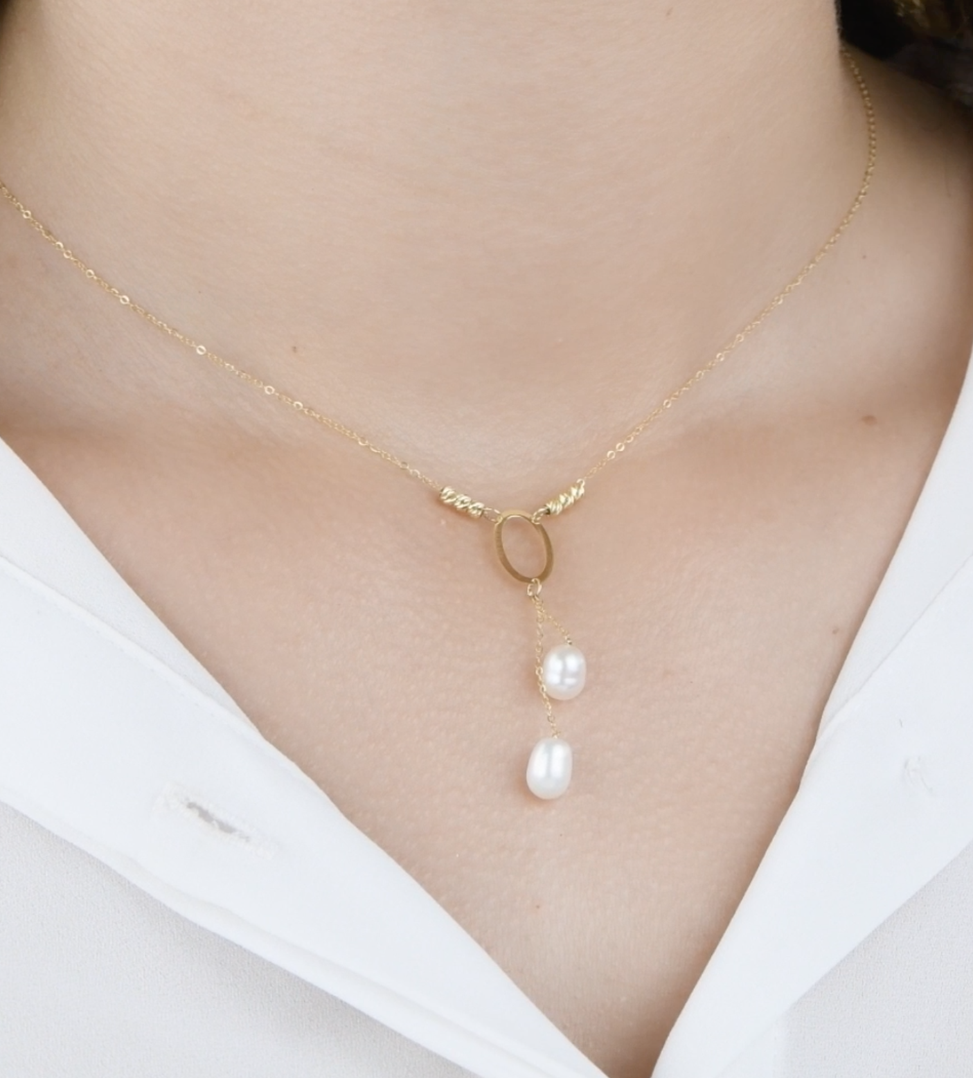 Collier en Or 18k Freesia [B.FETHI™]
