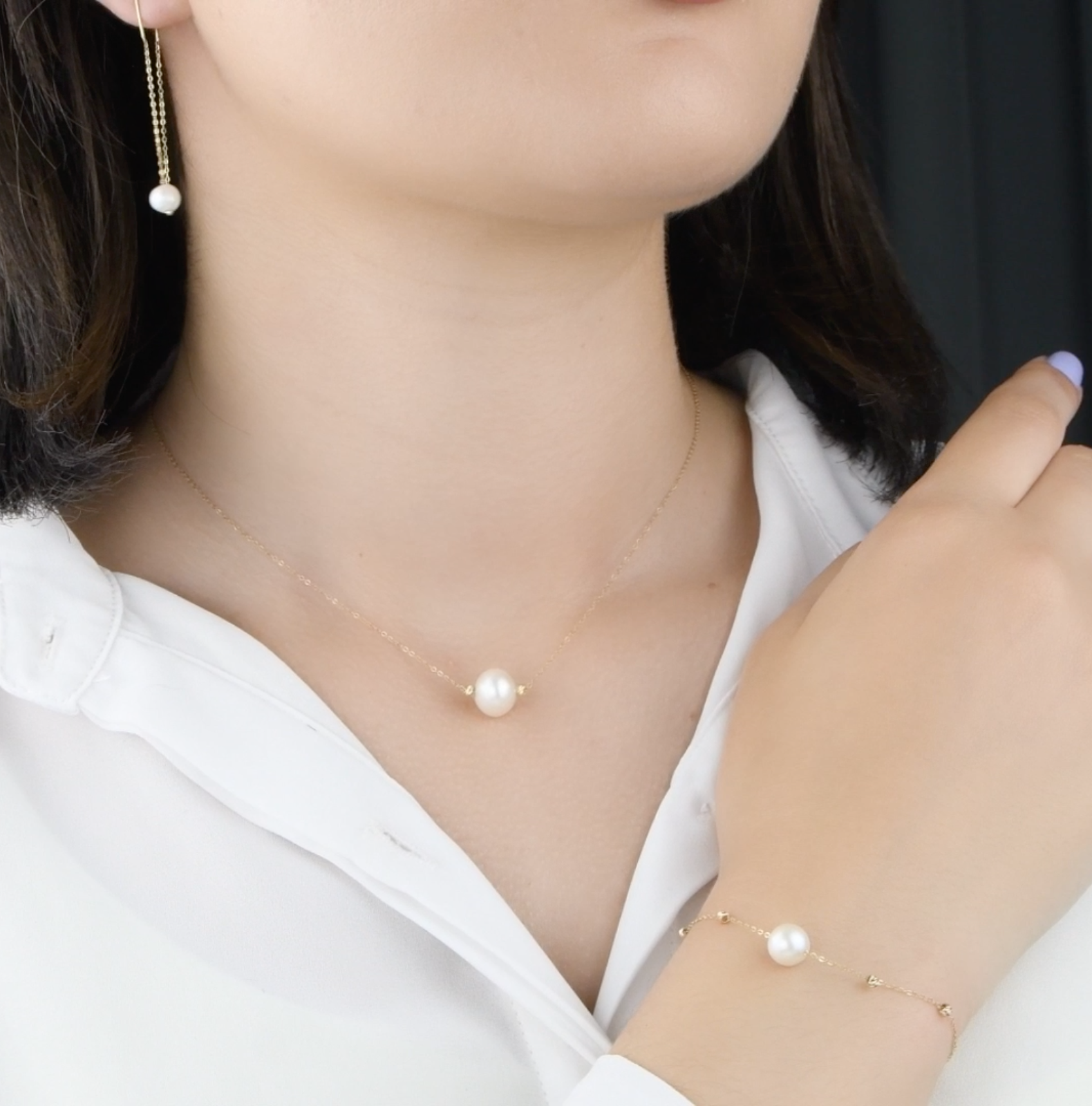 Ensemble En Or 18k Avec Joher Originales [B.FETHI™]