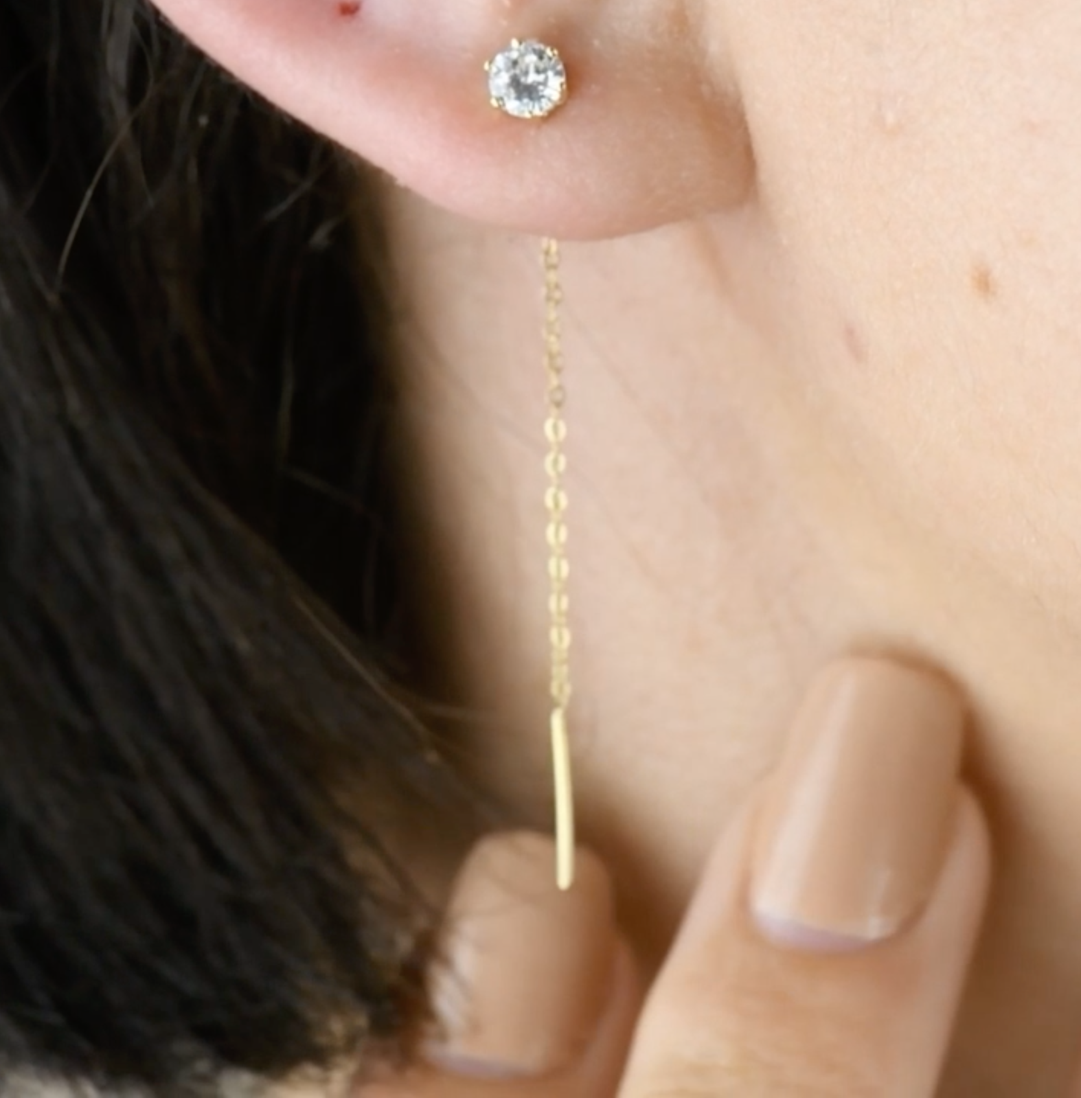 Boucles en Or 18k '' La Goute '' [B.FETHI™]