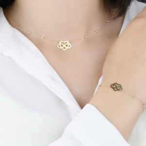 Ensemble en Or 18k - Amour infini [B.FETHI™]