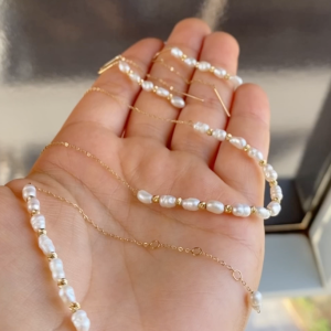 Ensemble en Or 18k et Johar Naturelle [B.FETHI™]