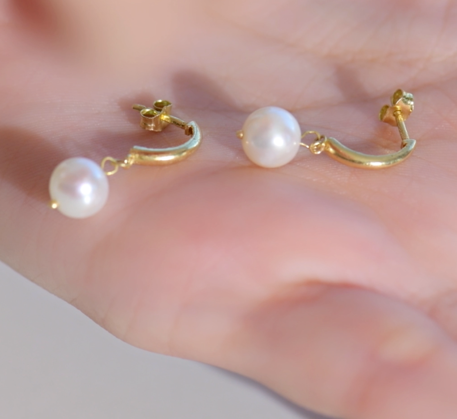 Boucles D'oreilles en Or 18k Avec Pierre Johar Naturelle [B.FETHI™]