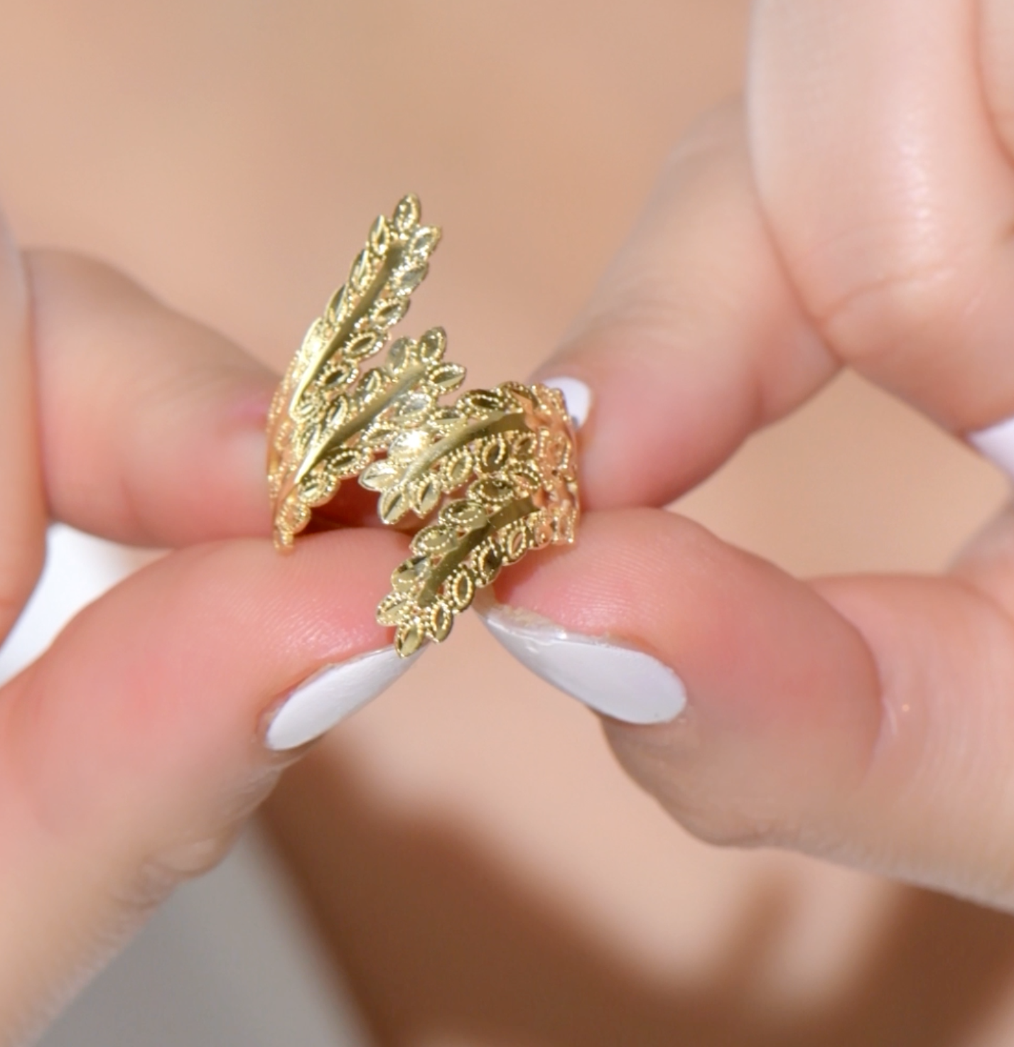Bague en Or 18k - 2024 Collection! [B.FETHI™]