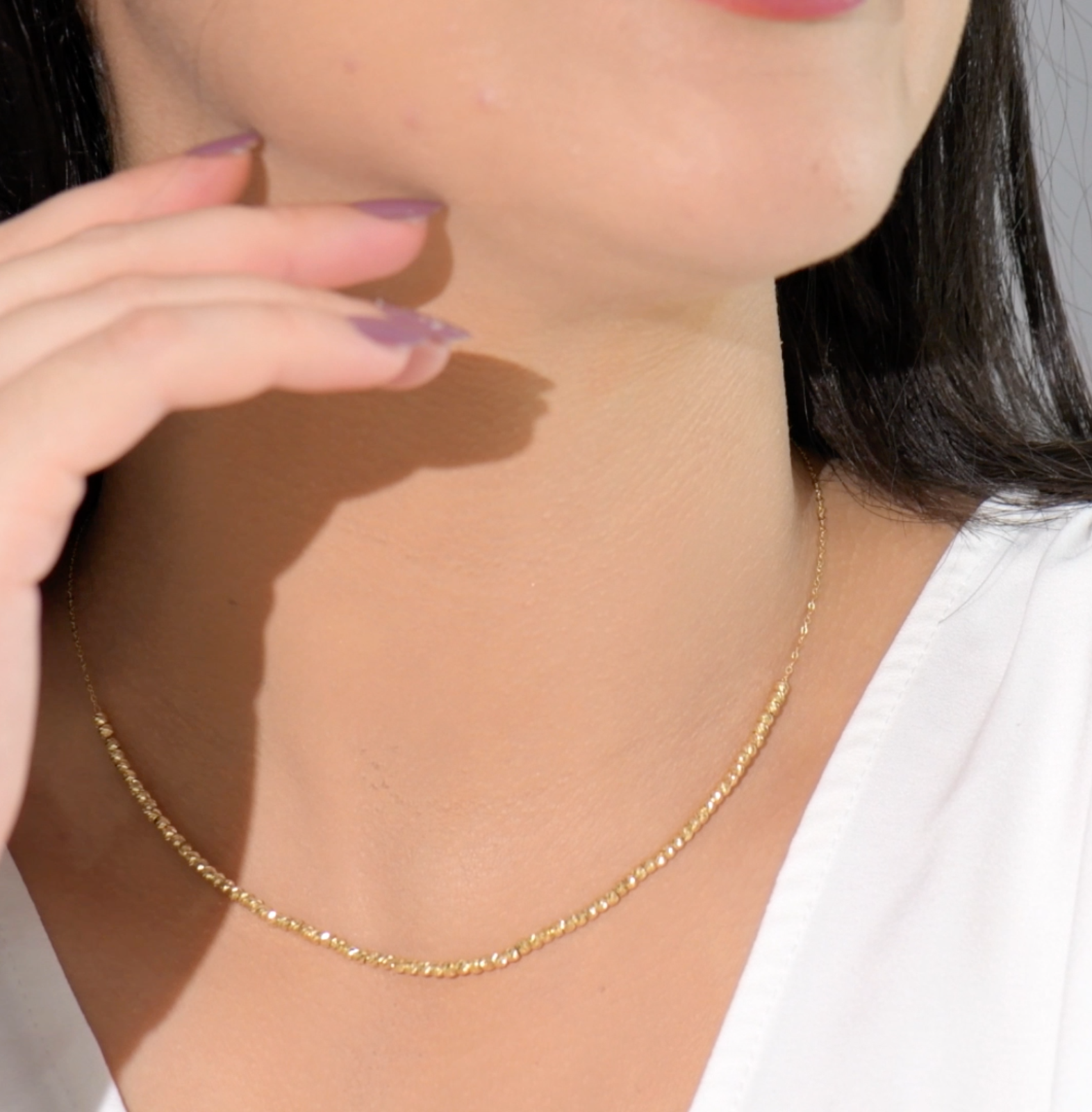 Collier '' Mes Boules D'or '' en Or 18k [B.FETHI™]