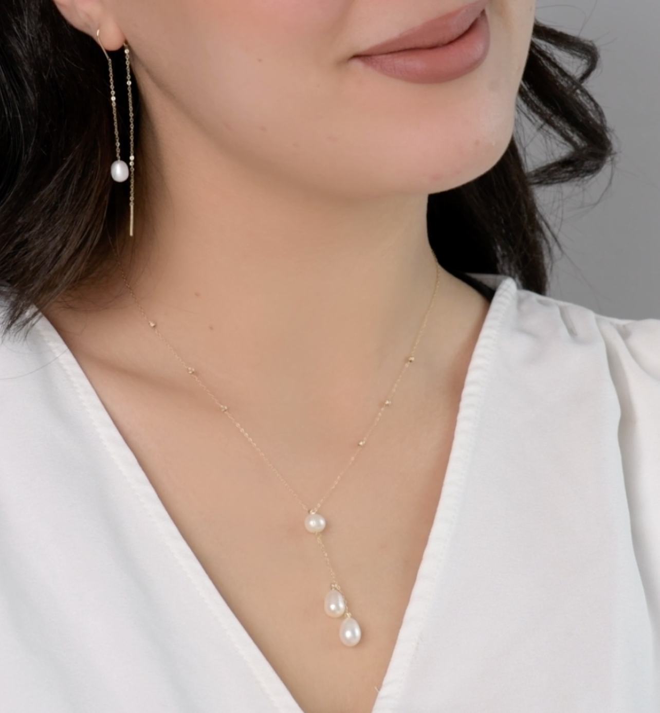Ensemble en Or 18k Avec Des Pierres Johar Naturelles [B.FETHI™]