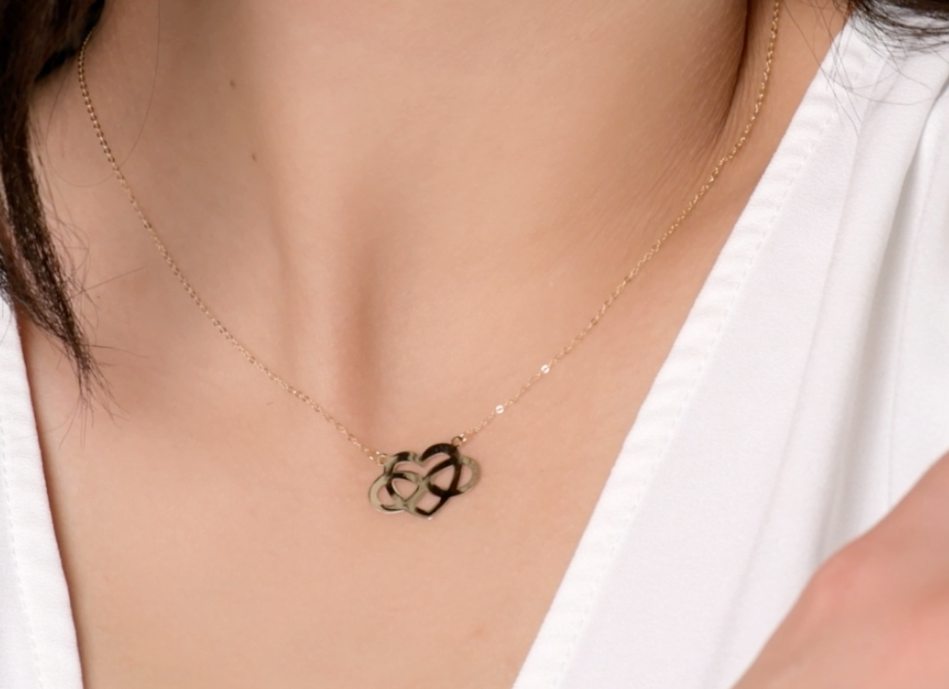 Collier Amour Infini en Or 18k [B.FETHI™]