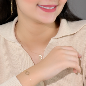 Ensemble Khmissa en Or 18k [B.FETHI™]