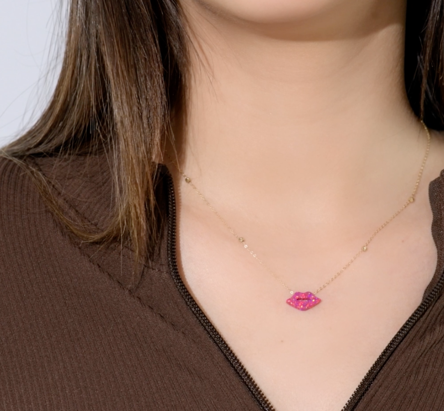Collier en Or 18k - Bisous D'or [B.FETHI™]