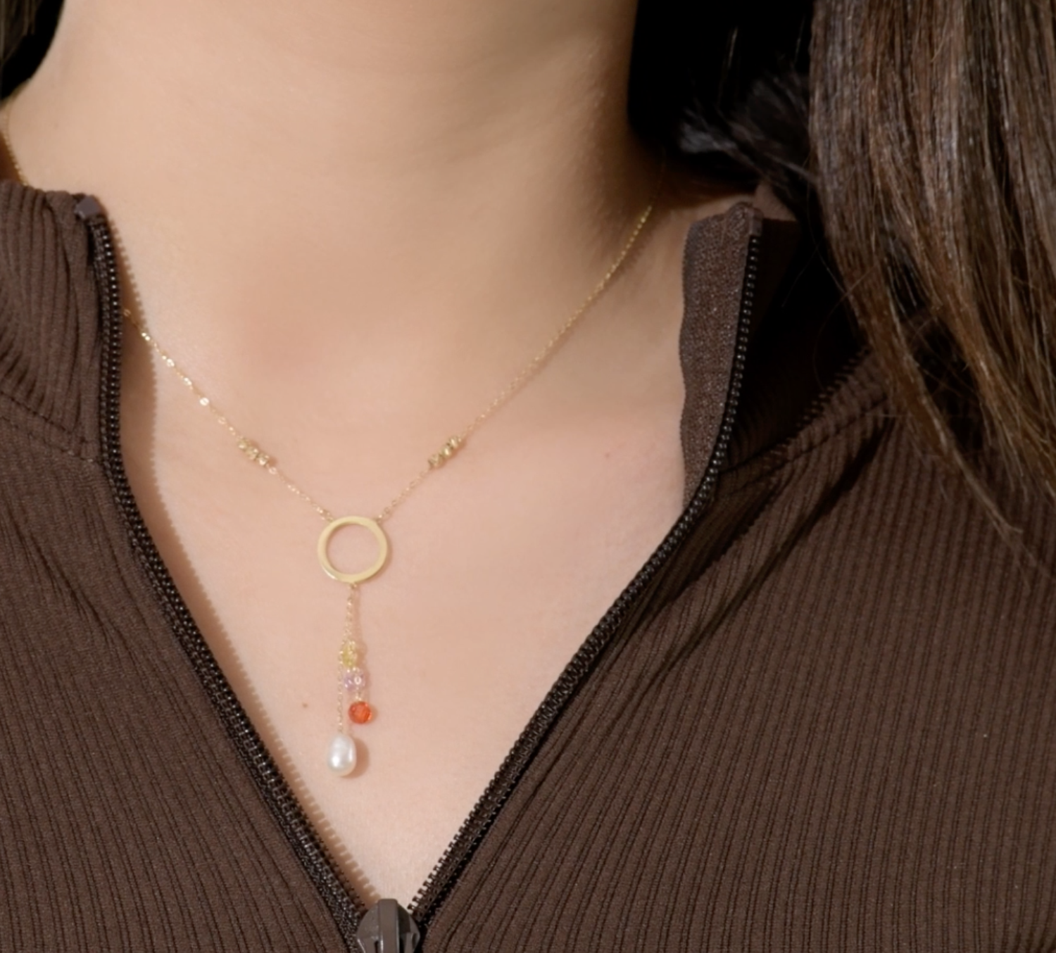 Collier LOOKA en Or 18k [B.FETHI™]