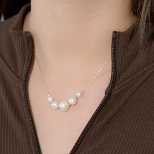 Collier Cinq Johar en Or 18k [B.FETHI™]