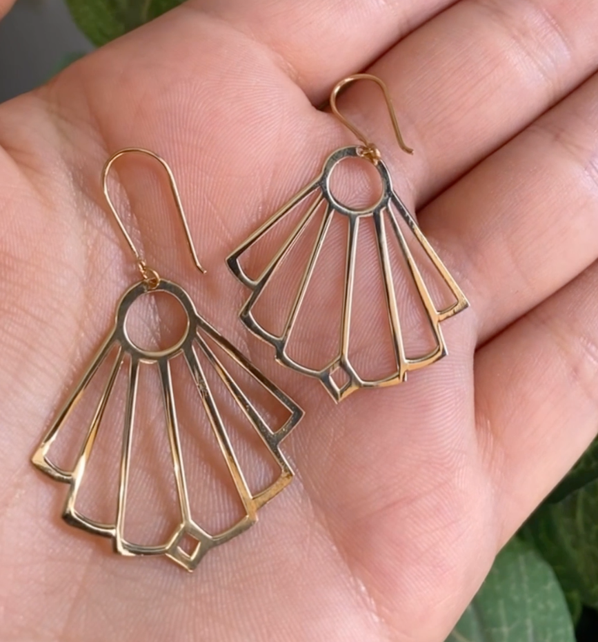 Boucles D'oreilles ROME en Or 18k [B.FETHI™]