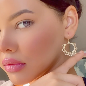 Boucles D'oreilles " Mandala " en Or 18 carats [B.FETHI™]