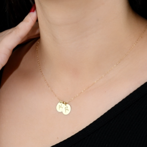 Collier en Or 18k- Les Cercles D'or [B.FETHI™]