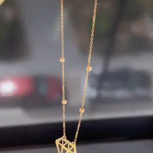 Collier DIAMOND'A en Or 18k - Collection 2025 [B.FETHI™]