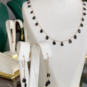 Ensemble en Or 18k - Collier et Boucles D'oreilles [B.FETHI™]