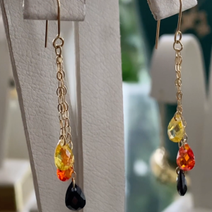 Boucles D'oreilles STYLE BELGE en Or 18k [B.FETHI™]