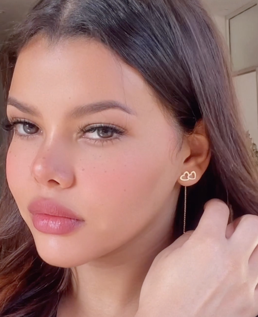 Boucles D'oreilles en Or 18k L’amour en Or [B.FETHI™]