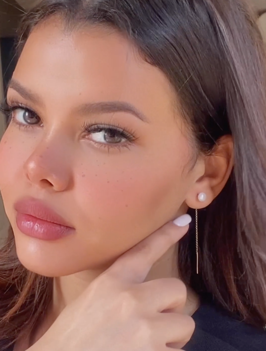Boucles D'oreilles en Or 18k Avec Pierre Johar Naturelle - L’éclat naturel [B.FETHI™]