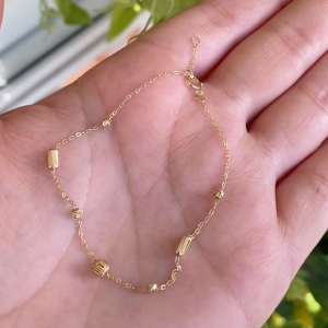 Gourmette FANCY en Or 18k - 2025 Yellow Jewlry Collection [B.FETHI™]